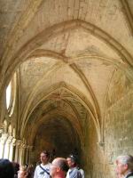 Abbaye de Fontfroide - Cloitre - Voute de la gallerie